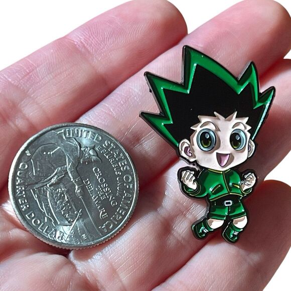 Hunter x Hunter Gon Chibi Enamel Pin - Picture 3 of 4